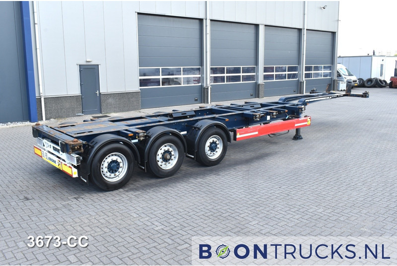 Krone SD BOX LINER | 2x20-40-45ft HC * LIFT AXLE * BPW/DISC * EXTENDABLE REAR * 10x AVAILABLE - Poluprikolica za prevoz kontejnera/ Poluprikolica sa promenjivim sandukom: slika 1 Krone SD BOX LINER | 2x20-40-45ft HC * LIFT AXLE * BPW/DISC * EXTENDABLE REAR * 10x AVAILABLE - Poluprikolica za prevoz kontejnera/ Poluprikolica sa promenjivim sandukom: slika 1