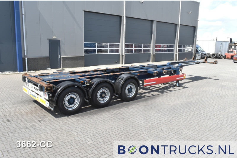 Krone SD BOX LINER | 2x20-40-45ft HC * LIFT AXLE * BPW/DISC * EXTENDABLE REAR * 10x AVAILABLE - Poluprikolica za prevoz kontejnera/ Poluprikolica sa promenjivim sandukom: slika 1 Krone SD BOX LINER | 2x20-40-45ft HC * LIFT AXLE * BPW/DISC * EXTENDABLE REAR * 10x AVAILABLE - Poluprikolica za prevoz kontejnera/ Poluprikolica sa promenjivim sandukom: slika 1