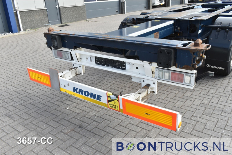 Poluprikolica za prevoz kontejnera/ Poluprikolica sa promenjivim sandukom Krone SD BOX LINER | 2x20-40-45ft HC * LIFT AXLE * BPW/DISC * EXTENDABLE REAR * 10x AVAILABLE: slika 11