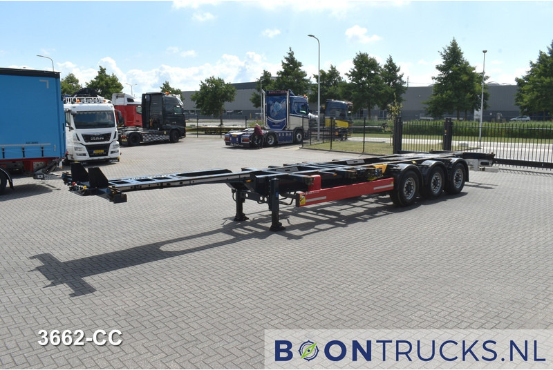 Krone SD BOX LINER | 2x20-40-45ft HC * LIFT AXLE * BPW/DISC * EXTENDABLE REAR * 10x AVAILABLE - Poluprikolica za prevoz kontejnera/ Poluprikolica sa promenjivim sandukom: slika 5 Krone SD BOX LINER | 2x20-40-45ft HC * LIFT AXLE * BPW/DISC * EXTENDABLE REAR * 10x AVAILABLE - Poluprikolica za prevoz kontejnera/ Poluprikolica sa promenjivim sandukom: slika 5