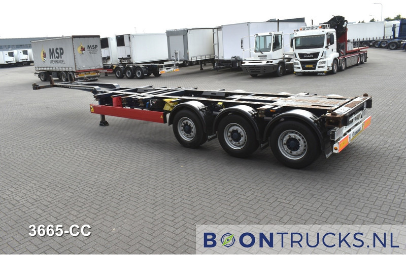 Krone SD BOX LINER | 2x20-40-45ft HC * LIFT AXLE * BPW/DISC * EXTENDABLE REAR * 7x AVAILABLE - Poluprikolica za prevoz kontejnera/ Poluprikolica sa promenjivim sandukom: slika 3 Krone SD BOX LINER | 2x20-40-45ft HC * LIFT AXLE * BPW/DISC * EXTENDABLE REAR * 7x AVAILABLE - Poluprikolica za prevoz kontejnera/ Poluprikolica sa promenjivim sandukom: slika 3