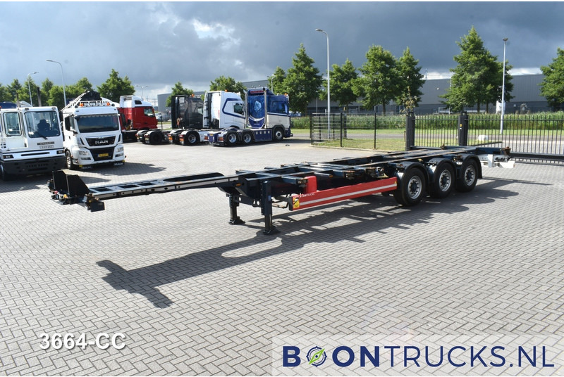 Krone SD BOX LINER | 2x20-40-45ft HC * LIFT AXLE * BPW/DISC * EXTENDABLE REAR * 7x AVAILABLE - Poluprikolica za prevoz kontejnera/ Poluprikolica sa promenjivim sandukom: slika 5 Krone SD BOX LINER | 2x20-40-45ft HC * LIFT AXLE * BPW/DISC * EXTENDABLE REAR * 7x AVAILABLE - Poluprikolica za prevoz kontejnera/ Poluprikolica sa promenjivim sandukom: slika 5