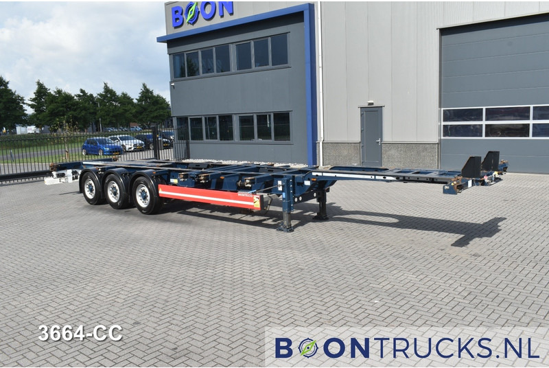 Krone SD BOX LINER | 2x20-40-45ft HC * LIFT AXLE * BPW/DISC * EXTENDABLE REAR * 7x AVAILABLE - Poluprikolica za prevoz kontejnera/ Poluprikolica sa promenjivim sandukom: slika 4 Krone SD BOX LINER | 2x20-40-45ft HC * LIFT AXLE * BPW/DISC * EXTENDABLE REAR * 7x AVAILABLE - Poluprikolica za prevoz kontejnera/ Poluprikolica sa promenjivim sandukom: slika 4