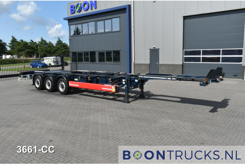 Krone SD BOX LINER | 2x20-40-45ft HC * LIFT AXLE * BPW/DISC * EXTENDABLE REAR * 9x AVAILABLE - Poluprikolica za prevoz kontejnera/ Poluprikolica sa promenjivim sandukom: slika 4 Krone SD BOX LINER | 2x20-40-45ft HC * LIFT AXLE * BPW/DISC * EXTENDABLE REAR * 9x AVAILABLE - Poluprikolica za prevoz kontejnera/ Poluprikolica sa promenjivim sandukom: slika 4
