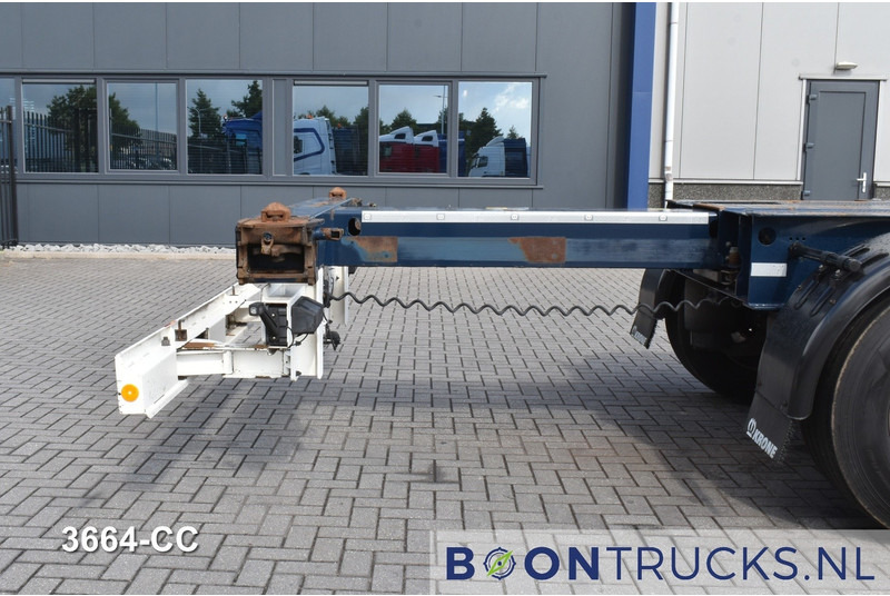Poluprikolica za prevoz kontejnera/ Poluprikolica sa promenjivim sandukom Krone SD BOX LINER | 2x20-40-45ft HC * LIFT AXLE * BPW/DISC * EXTENDABLE REAR * 9x AVAILABLE: slika 9