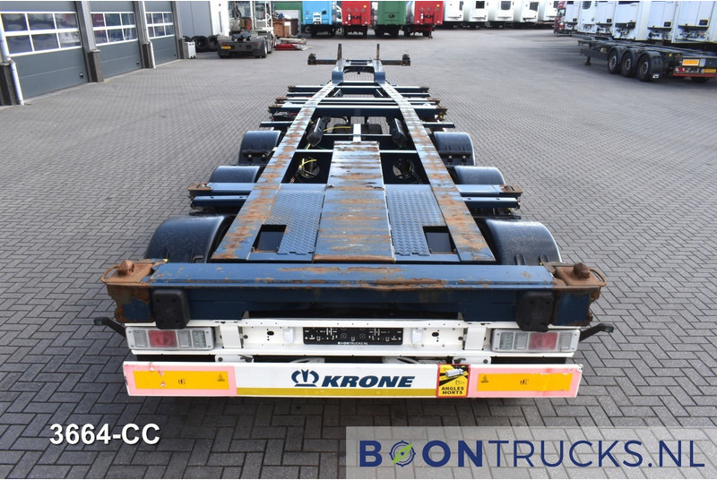 Poluprikolica za prevoz kontejnera/ Poluprikolica sa promenjivim sandukom Krone SD BOX LINER | 2x20-40-45ft HC * LIFT AXLE * BPW/DISC * EXTENDABLE REAR * 9x AVAILABLE: slika 6