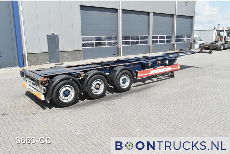 Krone SD BOX LINER | 2x20-40-45ft HC * LIFTACHSE * BPW/SCHEIBE * HECKSCHIEBER * 10x VERFÜGBAR - Poluprikolica za prevoz kontejnera/ Poluprikolica sa promenjivim sandukom: slika 1 Krone SD BOX LINER | 2x20-40-45ft HC * LIFTACHSE * BPW/SCHEIBE * HECKSCHIEBER * 10x VERFÜGBAR - Poluprikolica za prevoz kontejnera/ Poluprikolica sa promenjivim sandukom: slika 1