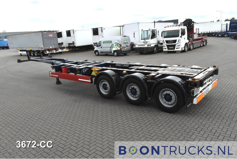 Krone SD BOX LINER | 2x20-40-45ft HC * LIFTAS * BPW/SCHIJF * ACHTERSCHUIVER * 10x AVAILABLE - Poluprikolica za prevoz kontejnera/ Poluprikolica sa promenjivim sandukom: slika 3 Krone SD BOX LINER | 2x20-40-45ft HC * LIFTAS * BPW/SCHIJF * ACHTERSCHUIVER * 10x AVAILABLE - Poluprikolica za prevoz kontejnera/ Poluprikolica sa promenjivim sandukom: slika 3