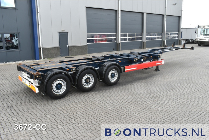 Krone SD BOX LINER | 2x20-40-45ft HC * LIFTAS * BPW/SCHIJF * ACHTERSCHUIVER * 10x AVAILABLE - Poluprikolica za prevoz kontejnera/ Poluprikolica sa promenjivim sandukom: slika 1 Krone SD BOX LINER | 2x20-40-45ft HC * LIFTAS * BPW/SCHIJF * ACHTERSCHUIVER * 10x AVAILABLE - Poluprikolica za prevoz kontejnera/ Poluprikolica sa promenjivim sandukom: slika 1