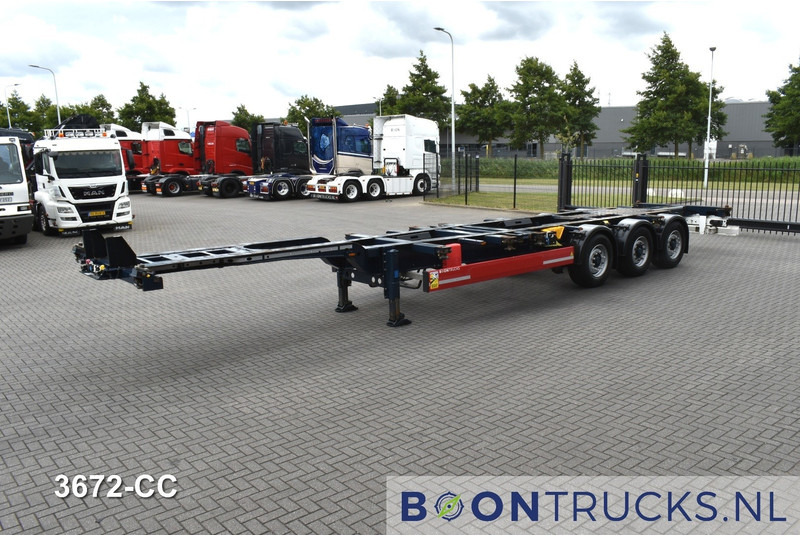 Krone SD BOX LINER | 2x20-40-45ft HC * LIFTAS * BPW/SCHIJF * ACHTERSCHUIVER * 10x AVAILABLE - Poluprikolica za prevoz kontejnera/ Poluprikolica sa promenjivim sandukom: slika 5 Krone SD BOX LINER | 2x20-40-45ft HC * LIFTAS * BPW/SCHIJF * ACHTERSCHUIVER * 10x AVAILABLE - Poluprikolica za prevoz kontejnera/ Poluprikolica sa promenjivim sandukom: slika 5
