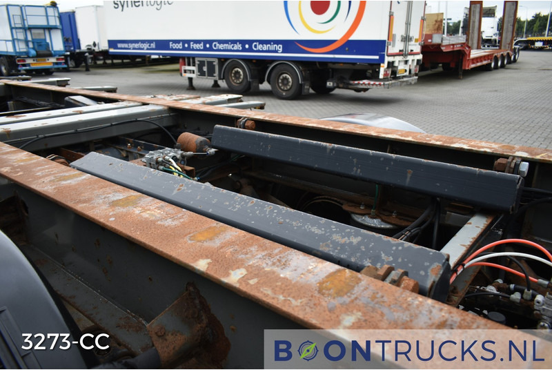 Poluprikolica za prevoz kontejnera/ Poluprikolica sa promenjivim sandukom Krone SDC 27 FIXED | 2x20-30-40ft HC * LIFT AXLE * NL TRAILER: slika 12