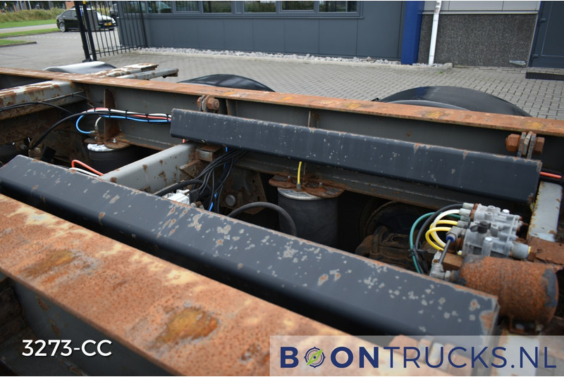 Poluprikolica za prevoz kontejnera/ Poluprikolica sa promenjivim sandukom Krone SDC 27 FIXED | 2x20-30-40ft HC * LIFT AXLE * NL TRAILER: slika 16