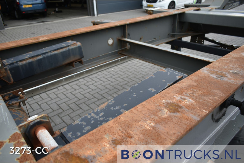 Poluprikolica za prevoz kontejnera/ Poluprikolica sa promenjivim sandukom Krone SDC 27 FIXED | 2x20-30-40ft HC * LIFT AXLE * NL TRAILER: slika 15