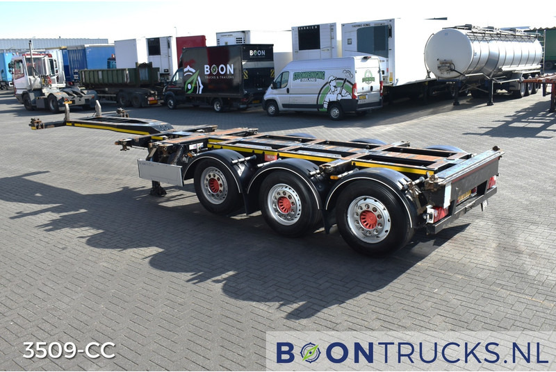 Pacton ET3 | 2x20-30-40-45ft HC * 2x EXTENDABLE * SAF / DISC * NL TRAILER - Poluprikolica za prevoz kontejnera/ Poluprikolica sa promenjivim sandukom: slika 3 Pacton ET3 | 2x20-30-40-45ft HC * 2x EXTENDABLE * SAF / DISC * NL TRAILER - Poluprikolica za prevoz kontejnera/ Poluprikolica sa promenjivim sandukom: slika 3
