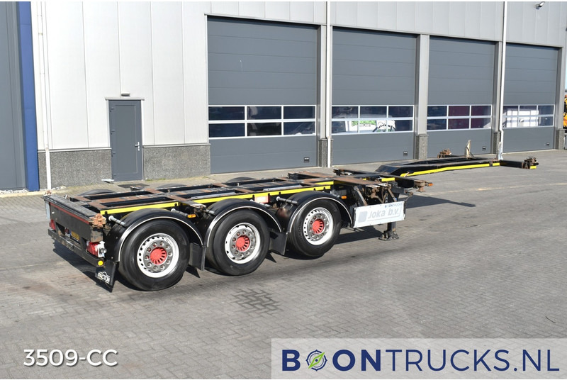 Pacton ET3 | 2x20-30-40-45ft HC * 2x EXTENDABLE * SAF / DISC * NL TRAILER - Poluprikolica za prevoz kontejnera/ Poluprikolica sa promenjivim sandukom: slika 1 Pacton ET3 | 2x20-30-40-45ft HC * 2x EXTENDABLE * SAF / DISC * NL TRAILER - Poluprikolica za prevoz kontejnera/ Poluprikolica sa promenjivim sandukom: slika 1