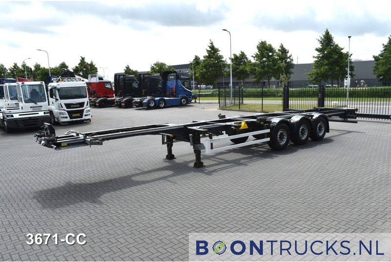 Renders EURO 925 | 2x20-30-40-45ft HC * LIFT AXLE * DISC BRAKES * EXTENDABLE REAR * MOT 12-2025 - Poluprikolica za prevoz kontejnera/ Poluprikolica sa promenjivim sandukom: slika 5 Renders EURO 925 | 2x20-30-40-45ft HC * LIFT AXLE * DISC BRAKES * EXTENDABLE REAR * MOT 12-2025 - Poluprikolica za prevoz kontejnera/ Poluprikolica sa promenjivim sandukom: slika 5