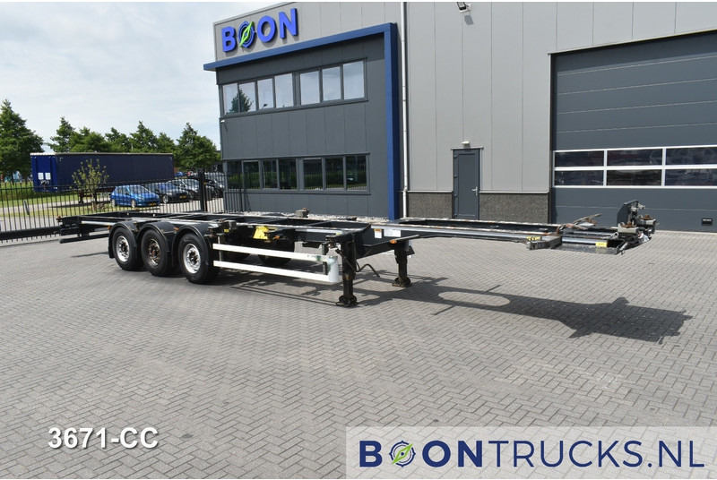 Renders EURO 925 | 2x20-30-40-45ft HC * LIFT AXLE * DISC BRAKES * EXTENDABLE REAR * MOT 12-2025 - Poluprikolica za prevoz kontejnera/ Poluprikolica sa promenjivim sandukom: slika 4 Renders EURO 925 | 2x20-30-40-45ft HC * LIFT AXLE * DISC BRAKES * EXTENDABLE REAR * MOT 12-2025 - Poluprikolica za prevoz kontejnera/ Poluprikolica sa promenjivim sandukom: slika 4