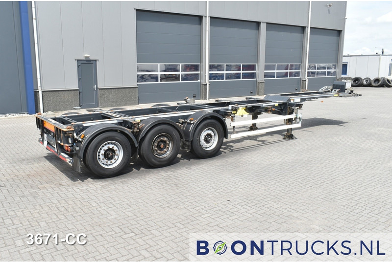 Renders EURO 925 | 2x20-30-40-45ft HC * LIFT AXLE * DISC BRAKES * EXTENDABLE REAR * MOT 12-2025 - Poluprikolica za prevoz kontejnera/ Poluprikolica sa promenjivim sandukom: slika 1 Renders EURO 925 | 2x20-30-40-45ft HC * LIFT AXLE * DISC BRAKES * EXTENDABLE REAR * MOT 12-2025 - Poluprikolica za prevoz kontejnera/ Poluprikolica sa promenjivim sandukom: slika 1