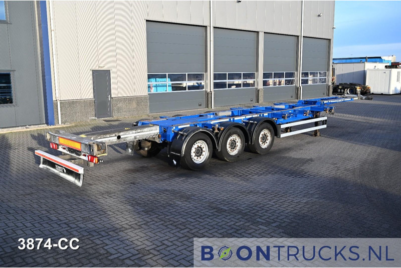 Schmitz Cargobull SCB*S3D | 2x20-30-40-45ft HC * LIFT AXLE * DISC BRAKE * EXTENDABLE REAR - Poluprikolica za prevoz kontejnera/ Poluprikolica sa promenjivim sandukom: slika 2 Schmitz Cargobull SCB*S3D | 2x20-30-40-45ft HC * LIFT AXLE * DISC BRAKE * EXTENDABLE REAR - Poluprikolica za prevoz kontejnera/ Poluprikolica sa promenjivim sandukom: slika 2