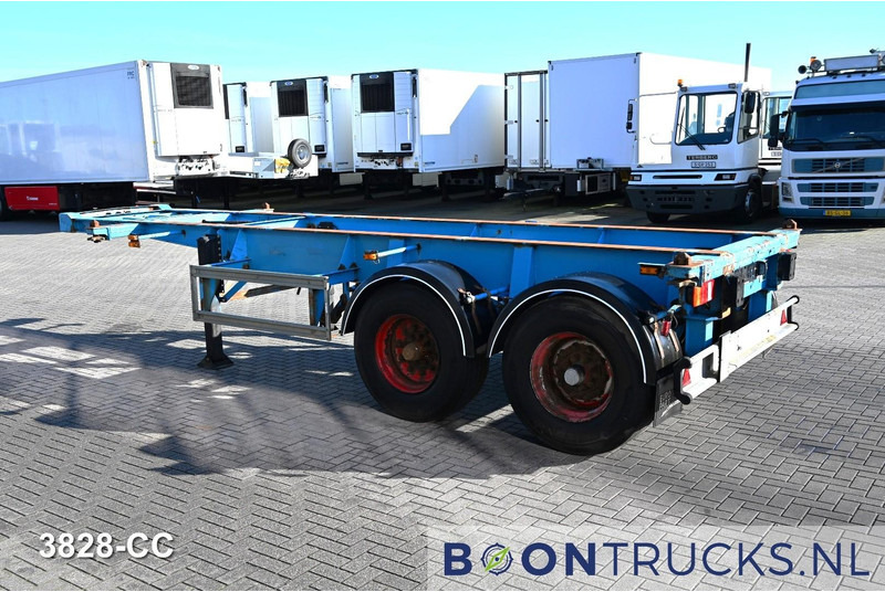 Schweriner Nutzfahrzeuge CS 20 CHASSIS | 20ft * STEEL SUSPENSION * BPW/DRUM * 9x AVAILABLE - Poluprikolica za prevoz kontejnera/ Poluprikolica sa promenjivim sandukom: slika 2 Schweriner Nutzfahrzeuge CS 20 CHASSIS | 20ft * STEEL SUSPENSION * BPW/DRUM * 9x AVAILABLE - Poluprikolica za prevoz kontejnera/ Poluprikolica sa promenjivim sandukom: slika 2