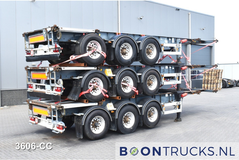 Van Hool 3B0071 € 12750 STACK PRICE | 20-30ft * ADR: FL, AT, OX * 3840 KG * LIFT AXLE - Poluprikolica za prevoz kontejnera/ Poluprikolica sa promenjivim sandukom: slika 1 Van Hool 3B0071 € 12750 STACK PRICE | 20-30ft * ADR: FL, AT, OX * 3840 KG * LIFT AXLE - Poluprikolica za prevoz kontejnera/ Poluprikolica sa promenjivim sandukom: slika 1