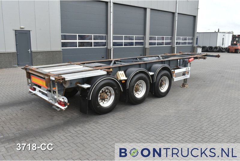 Van Hool 3B0071 TANK CHASSIS | 20-30ft * ADR: FL, AT, OX * 3840 KG * LIFT AXLE - Poluprikolica za prevoz kontejnera/ Poluprikolica sa promenjivim sandukom: slika 1 Van Hool 3B0071 TANK CHASSIS | 20-30ft * ADR: FL, AT, OX * 3840 KG * LIFT AXLE - Poluprikolica za prevoz kontejnera/ Poluprikolica sa promenjivim sandukom: slika 1