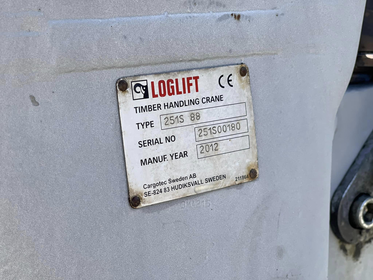 Loglift 251S - Kran za kamion: slika 4 Loglift 251S - Kran za kamion: slika 4