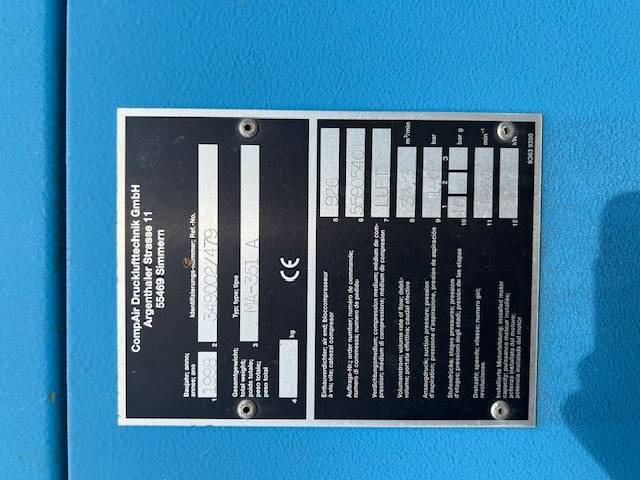 Compair MA-351 A - Kompresor za vazduh: slika 5 Compair MA-351 A - Kompresor za vazduh: slika 5