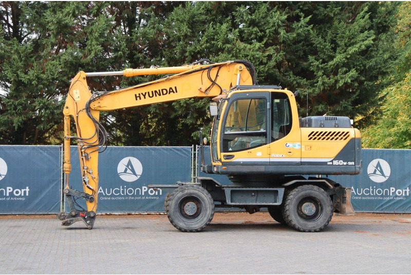 Hyundai R160W-9A - Bager točkaš: slika 1 Hyundai R160W-9A - Bager točkaš: slika 1