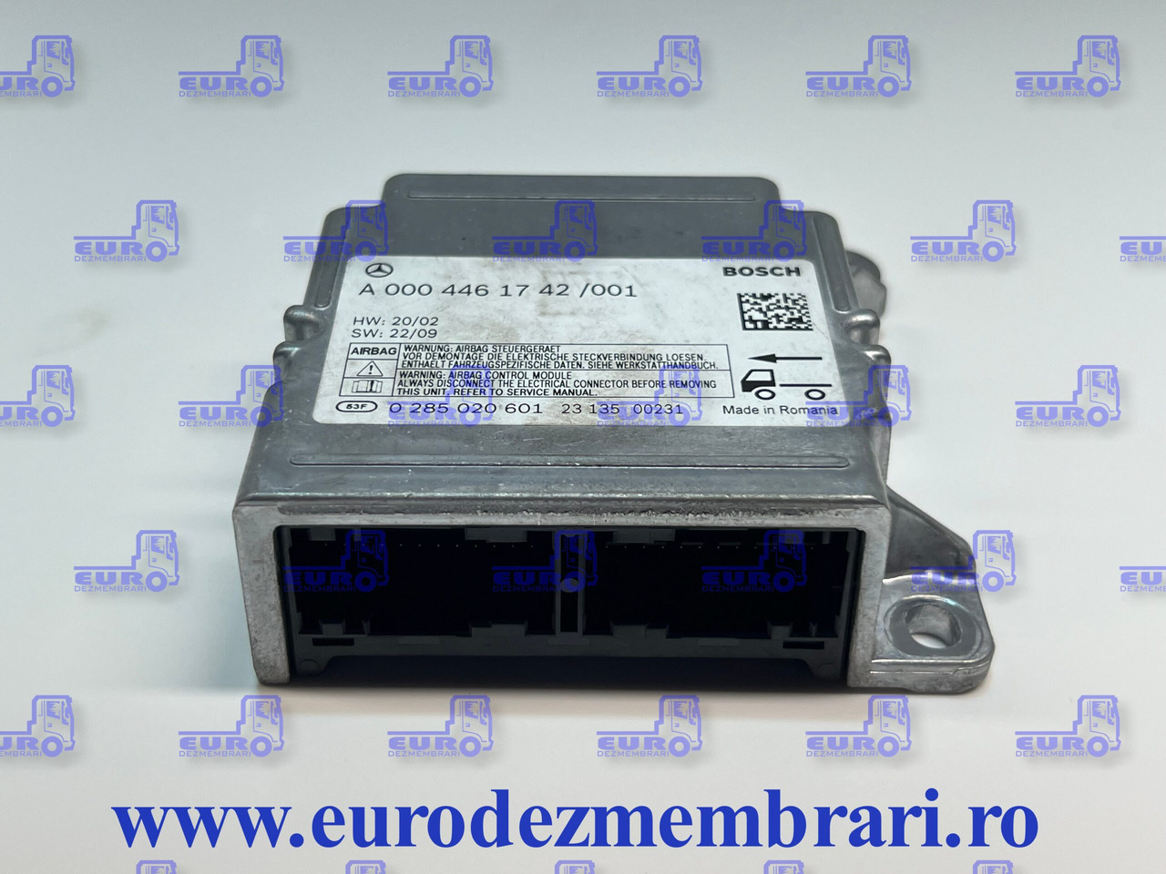 CALCULATOR AIRBAG MERCEDES ACTROS MP4 MP5 A0004461742 - Upravljačka jedinica za Kamion: slika 1 CALCULATOR AIRBAG MERCEDES ACTROS MP4 MP5 A0004461742 - Upravljačka jedinica za Kamion: slika 1