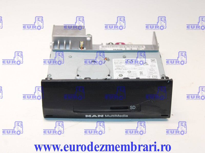 CALCULATOR UNITATE MULTIMEDIA MMTA3 MAN TGX TG3 81.28100.6085 - Upravljačka jedinica za Kamion: slika 1 CALCULATOR UNITATE MULTIMEDIA MMTA3 MAN TGX TG3 81.28100.6085 - Upravljačka jedinica za Kamion: slika 1