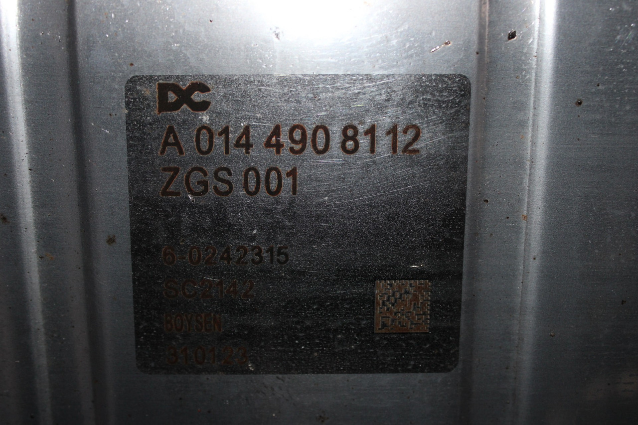 CATALIZATOR MERCEDES ACTROS MP5 A0144908112 - Katalizator za Kamion: slika 4 CATALIZATOR MERCEDES ACTROS MP5 A0144908112 - Katalizator za Kamion: slika 4