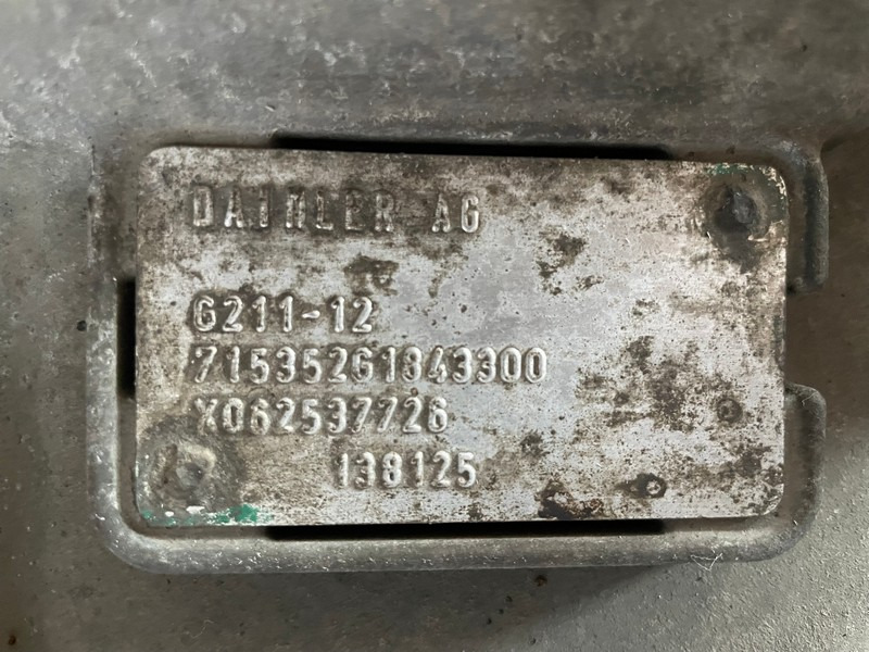 CUTIE DE VITEZE FARA RETARDER MERCEDES MP4 G211-12 - Menjač za Kamion: slika 5 CUTIE DE VITEZE FARA RETARDER MERCEDES MP4 G211-12 - Menjač za Kamion: slika 5