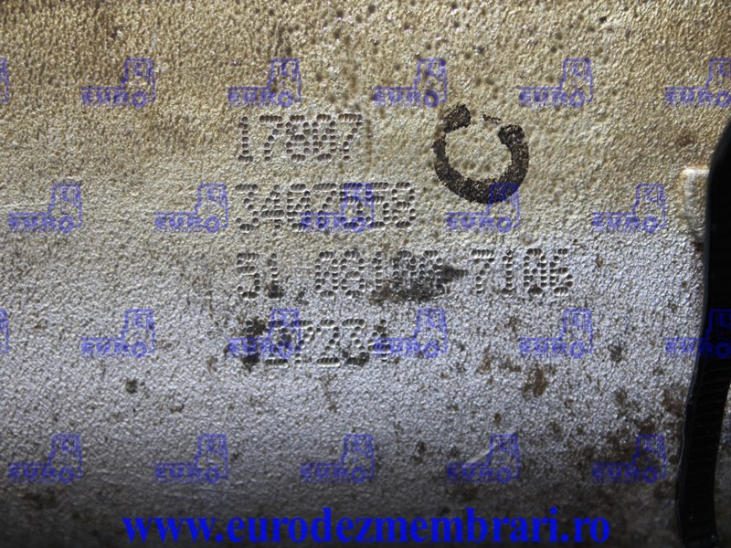 EGR MAN TGA D20 51.08100.7106, 51.08100.7108, 51.08100.7106, 51.08100.7107, 51.08100.7152, 51.08100.7141 - EGR hladnjak za Kamion: slika 2 EGR MAN TGA D20 51.08100.7106, 51.08100.7108, 51.08100.7106, 51.08100.7107, 51.08100.7152, 51.08100.7141 - EGR hladnjak za Kamion: slika 2