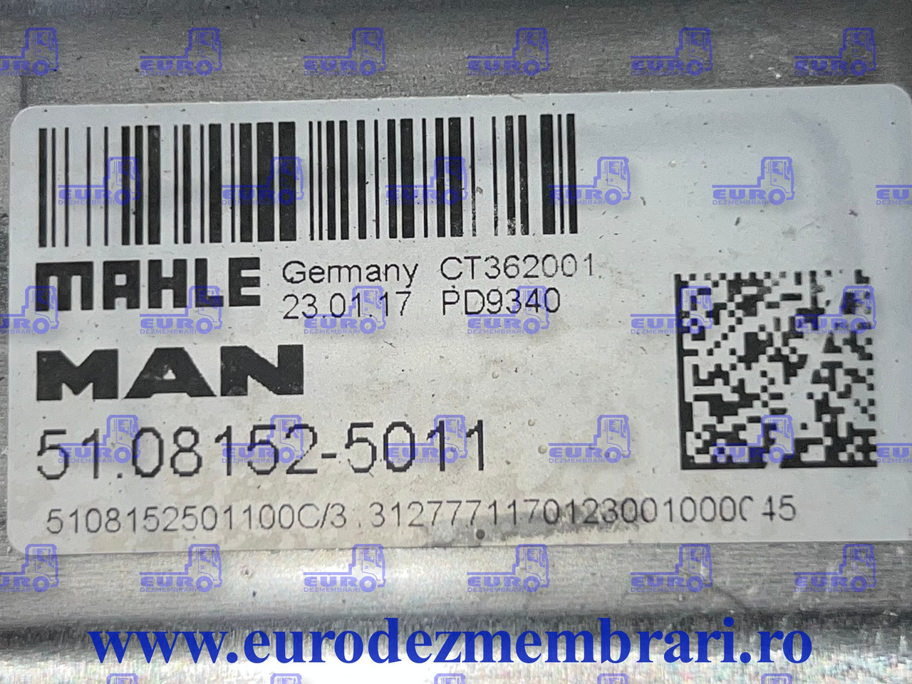 EGR MAN TGX D3876 51.08152.5011 - EGR hladnjak za Kamion: slika 3 EGR MAN TGX D3876 51.08152.5011 - EGR hladnjak za Kamion: slika 3
