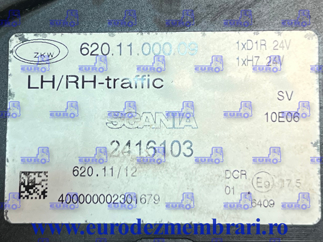 FAR CU XENON STANGA SCANIA 2416103 - Prednja svetla za Kamion: slika 3 FAR CU XENON STANGA SCANIA 2416103 - Prednja svetla za Kamion: slika 3
