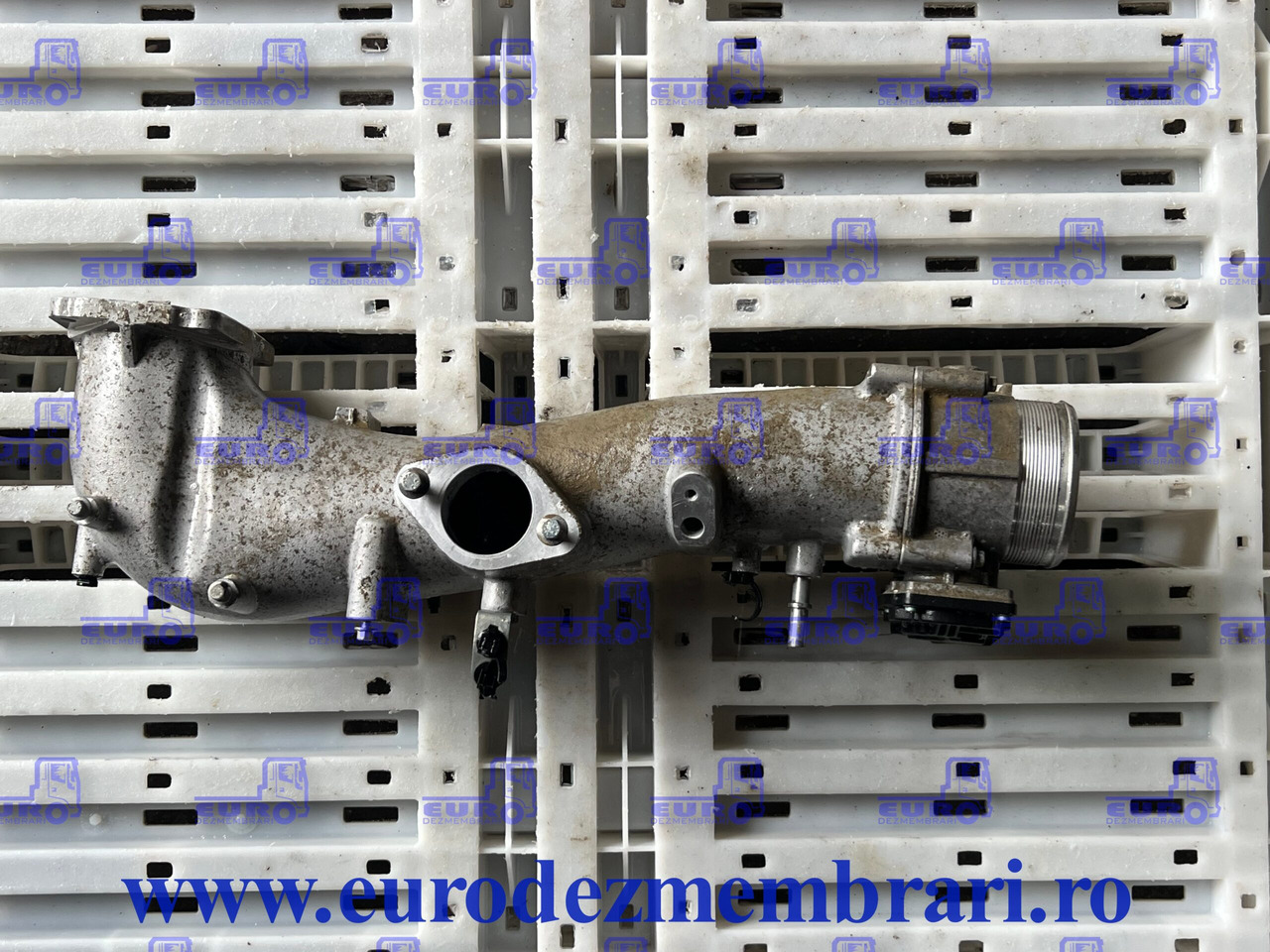 GALERIE ADMISIE + CLAPETA ACCELERATIE FORD GC466K770AC, GC469E926AA - Usisna grana za Kamion: slika 1 GALERIE ADMISIE + CLAPETA ACCELERATIE FORD GC466K770AC, GC469E926AA - Usisna grana za Kamion: slika 1