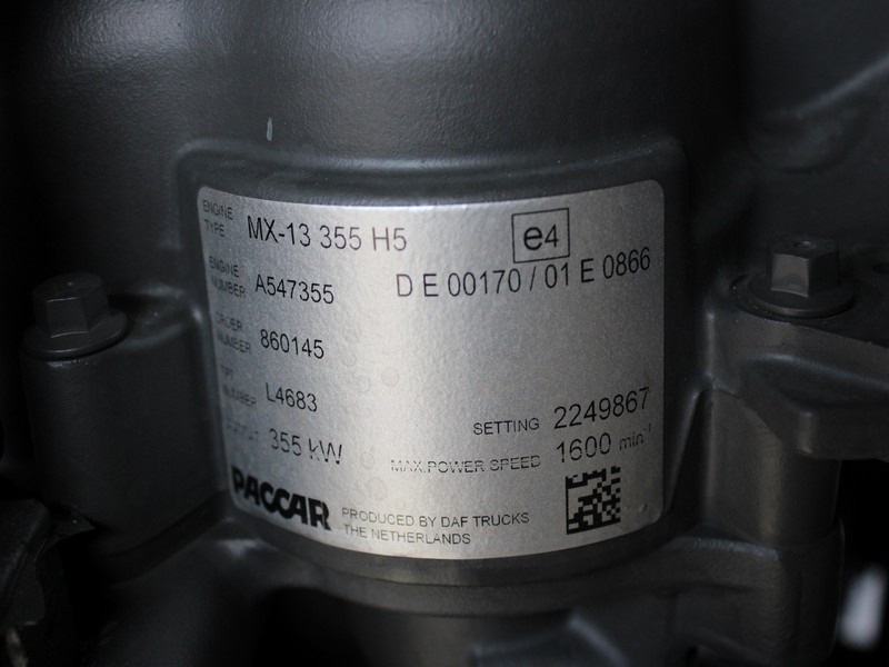 MOTOR DAF XF XG MX-13 355 H5 480CP EURO 6 2249867 - Motor za Kamion: slika 5 MOTOR DAF XF XG MX-13 355 H5 480CP EURO 6 2249867 - Motor za Kamion: slika 5