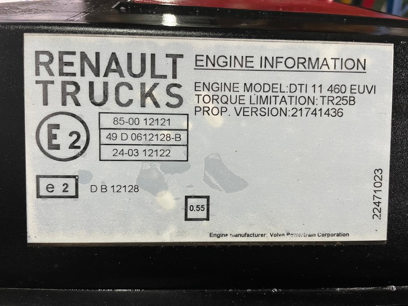 MOTOR RENAULT T DTI 11 460CP E6 21741436 - Motor za Kamion: slika 5 MOTOR RENAULT T DTI 11 460CP E6 21741436 - Motor za Kamion: slika 5