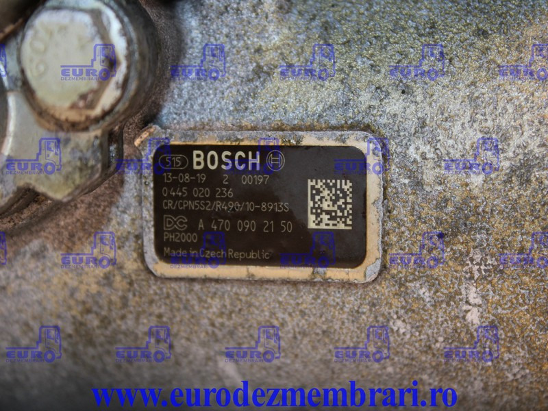 POMPA INALTA PRESIUNE MERCEDES ACTROS MP4 A4700902150, A4700900850 - Pumpa za gorivo za Kamion: slika 4 POMPA INALTA PRESIUNE MERCEDES ACTROS MP4 A4700902150, A4700900850 - Pumpa za gorivo za Kamion: slika 4