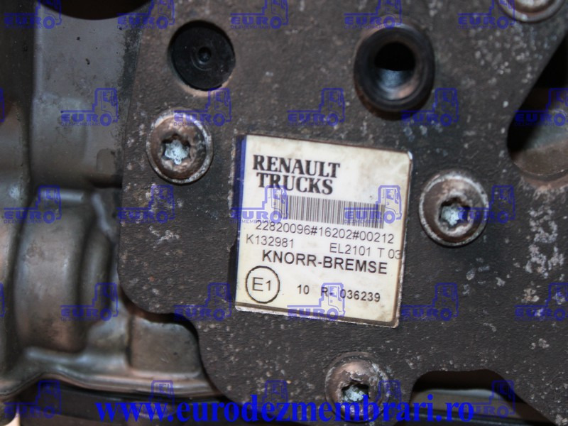 SUPAPA REFULARE RENAULT T 22820096, K132981 - Kočioni ventil za Kamion: slika 3 SUPAPA REFULARE RENAULT T 22820096, K132981 - Kočioni ventil za Kamion: slika 3