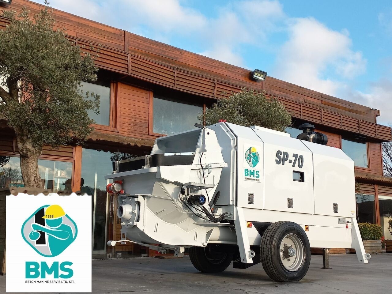 BMS BSP SP70 - Stacionarna pumpa za beton: slika 1 BMS BSP SP70 - Stacionarna pumpa za beton: slika 1
