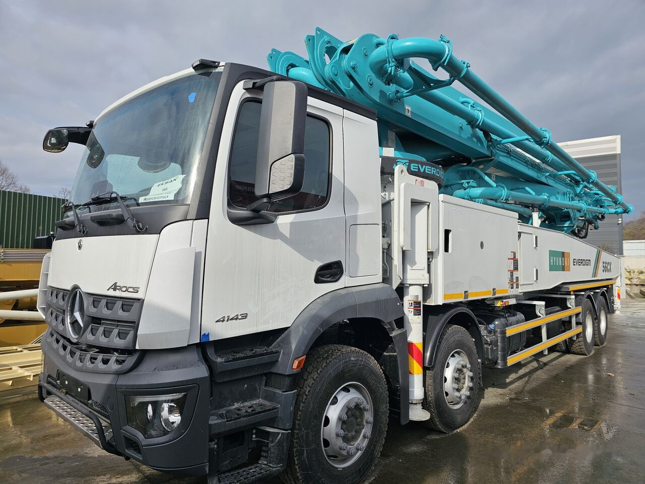 Mercedes-Benz Arocs 4143 P E6 - Auto pumpa za beton: slika 4 Mercedes-Benz Arocs 4143 P E6 - Auto pumpa za beton: slika 4