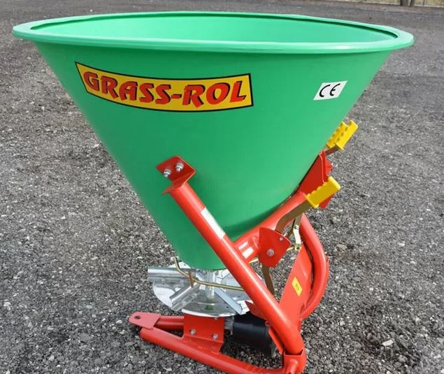 Grass - Rol Rozsiewacz jednotarczowy / Einscheibenstreuer / Single disc spreader / Однодисковый разбрасыватель - Rasipač veštačkog đubriva: slika 1 Grass - Rol Rozsiewacz jednotarczowy / Einscheibenstreuer / Single disc spreader / Однодисковый разбрасыватель - Rasipač veštačkog đubriva: slika 1