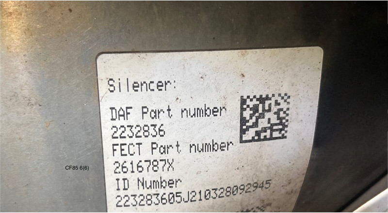 DAF - Katalizator: slika 2 DAF - Katalizator: slika 2