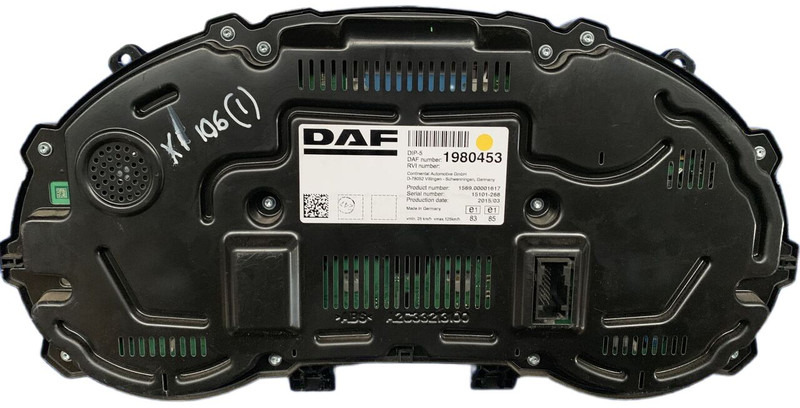DAF XF 106 - Komandna tabla: slika 2 DAF XF 106 - Komandna tabla: slika 2
