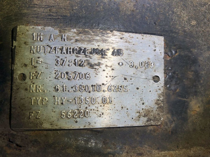 MAN 37:12 - Diferencijalna brzina: slika 2 MAN 37:12 - Diferencijalna brzina: slika 2