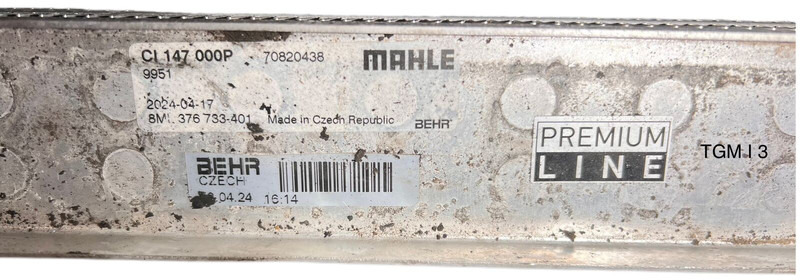 MAN CI 147 000P - Hladnjak: slika 2 MAN CI 147 000P - Hladnjak: slika 2