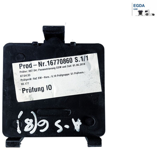 Mercedes-Benz ACTROS - Upravljačka jedinica: slika 1 Mercedes-Benz ACTROS - Upravljačka jedinica: slika 1