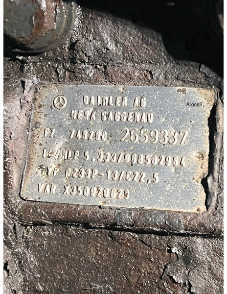 Mercedes-Benz Arocs - Osovina i delovi: slika 2 Mercedes-Benz Arocs - Osovina i delovi: slika 2